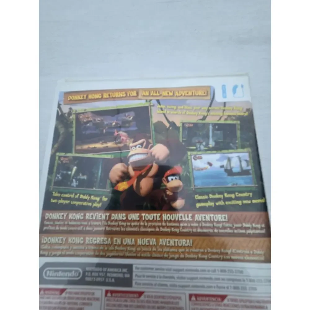 Donkey Kong Country Returns Wii Nintendo No Manual